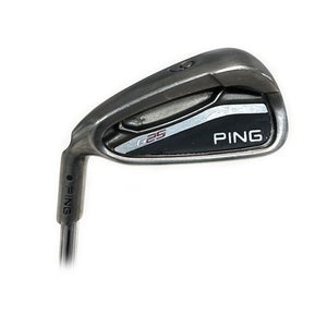 LH Ping G25 Single 6 Iron Black Dot Steel CFS Regular Flex