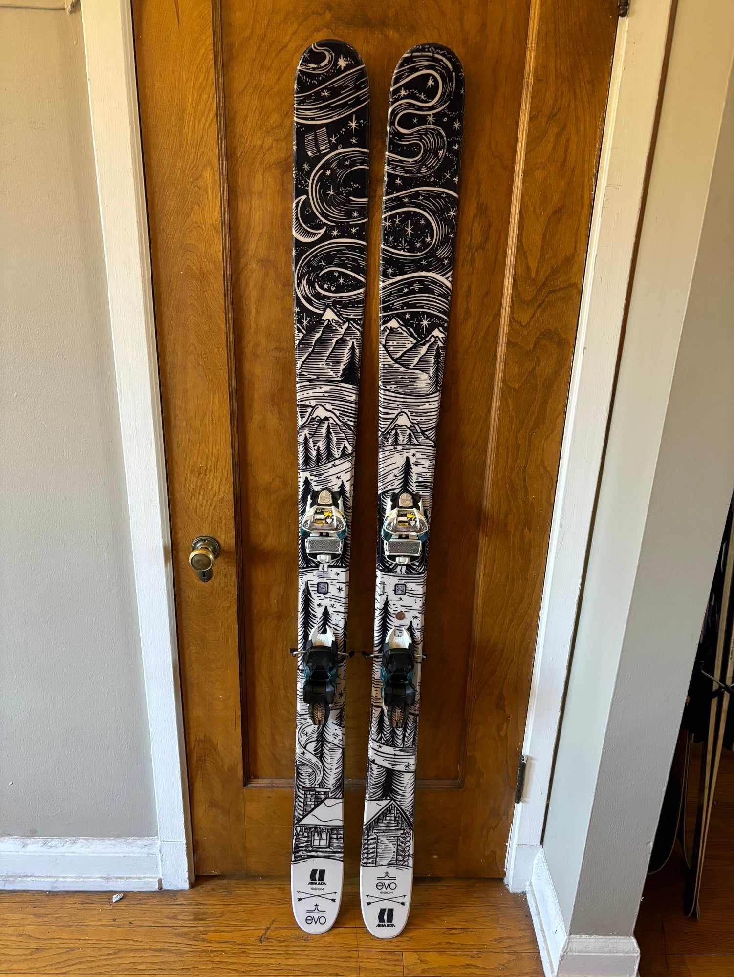 Armada TST evoAIR 183cm with Marker Jester Bindings SidelineSwap