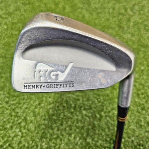 Henry Griffitts Pitching Wedge / RH / Stiff Graphite ~37.25" / NEW GRIP / jd4592