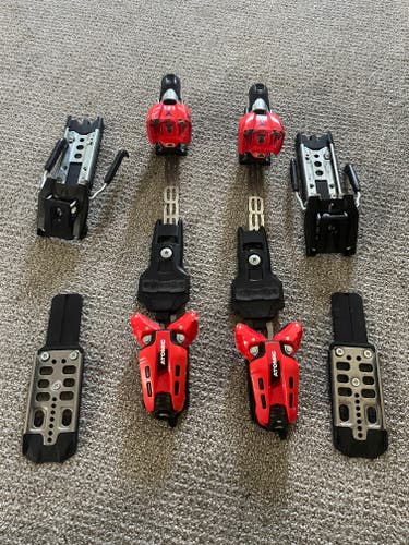 Used Atomic Racing X16 VAR Ski Bindings Max Din 16