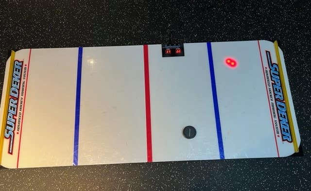 Used SuperDeker (2 Panel) Stick Handling Hockey Trainer