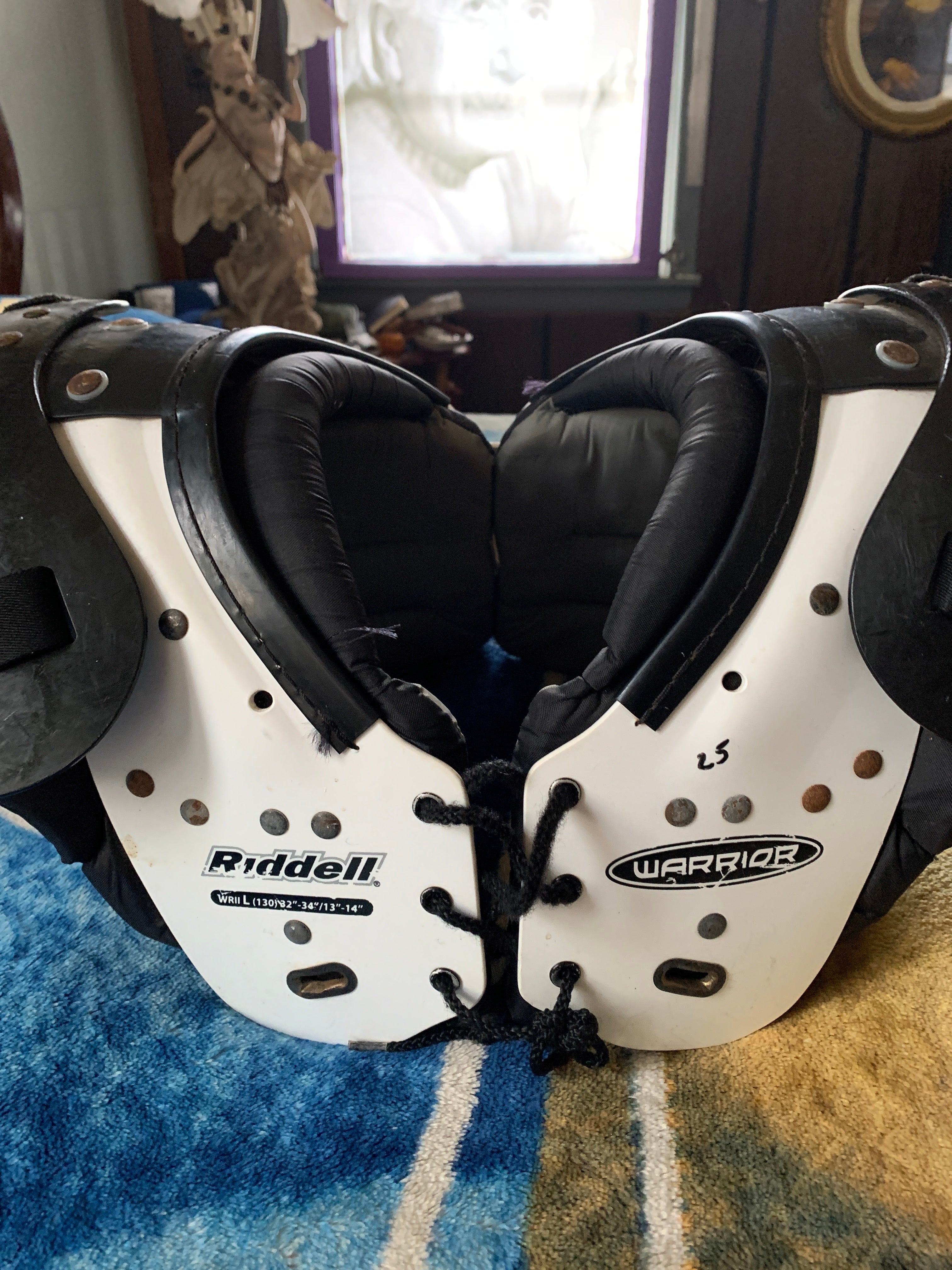 Riddell Warrior II Shoulder Pads(3864) | SidelineSwap | Buy and
