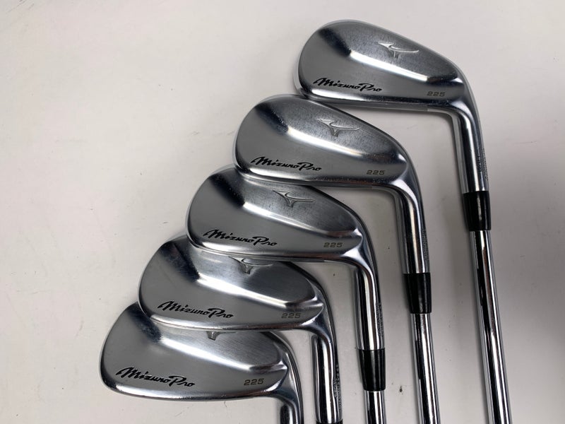 Mizuno Pro 225 Iron Set 6-PW Project X Precision Rifle 6.0 Stiff Steel RH +1/2"