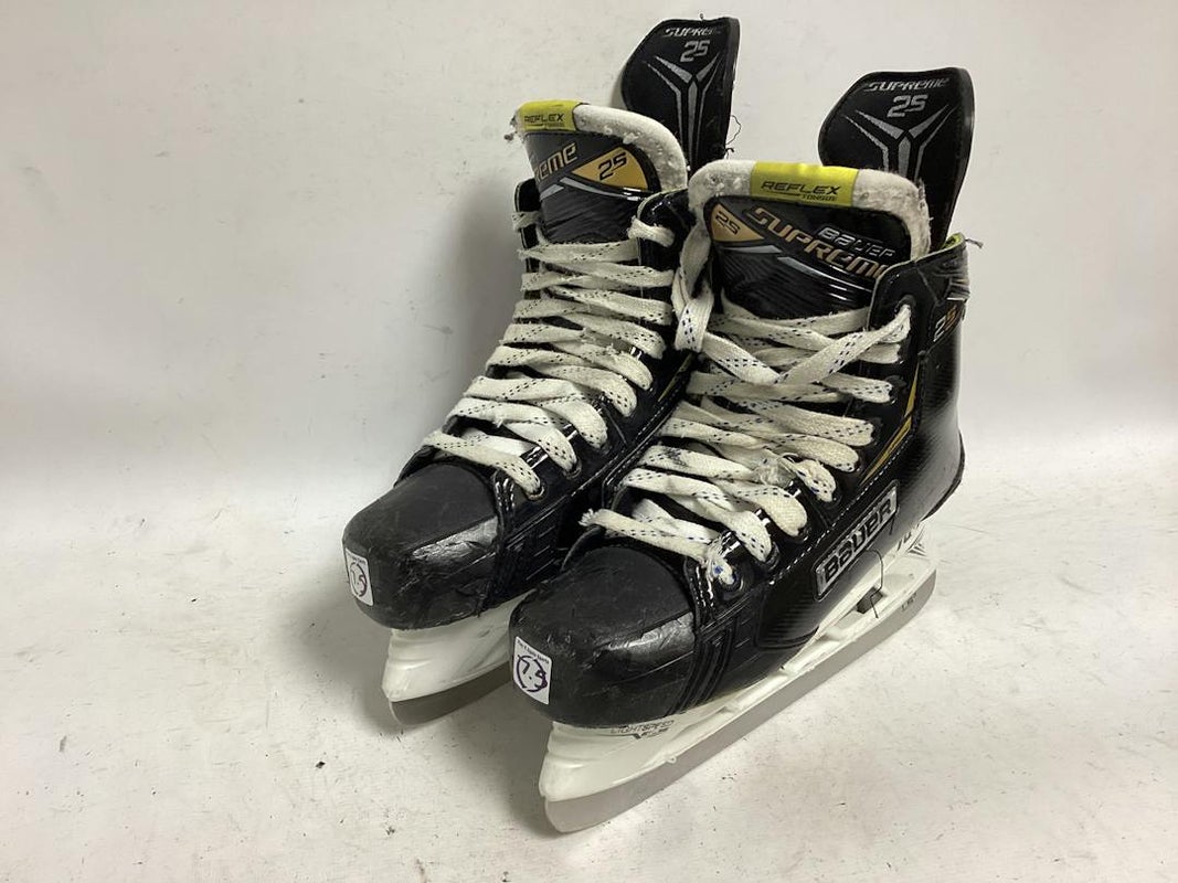 Used Bauer Supreme 190 Senior 7.5 Ice Hockey Skates SidelineSwap