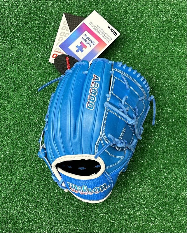 Wilson A2000 B2 12" Autism Awareness Love the Movement Pitchers Glove Right Hand