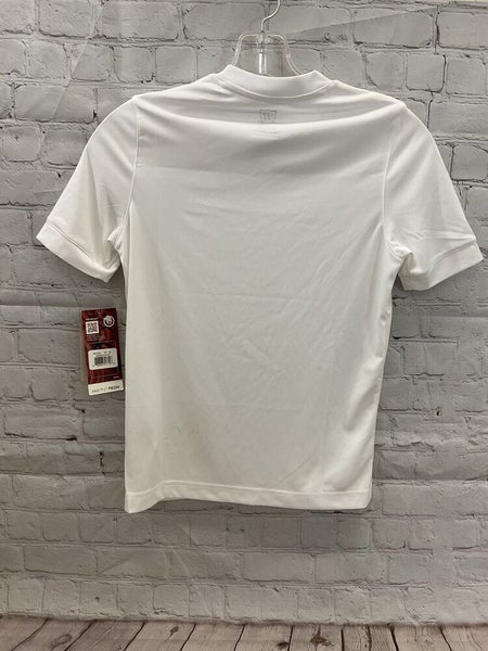 Warrior Youth Boys Burnden Replica Size Small White Soccer Rugby Jersey NWT
