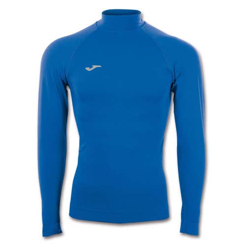Joma Unisex Brama Classic Size L XL Royal Blue Long Sleeve Training Shirt NWT