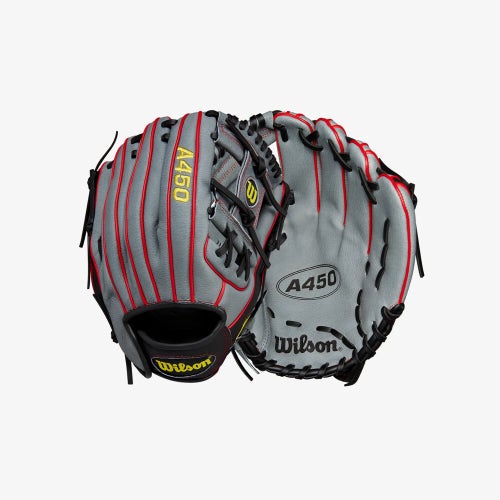 2024 Wilson A450 Infield Glove 11.5" WBW101475115 Baseball Left Hand Youth