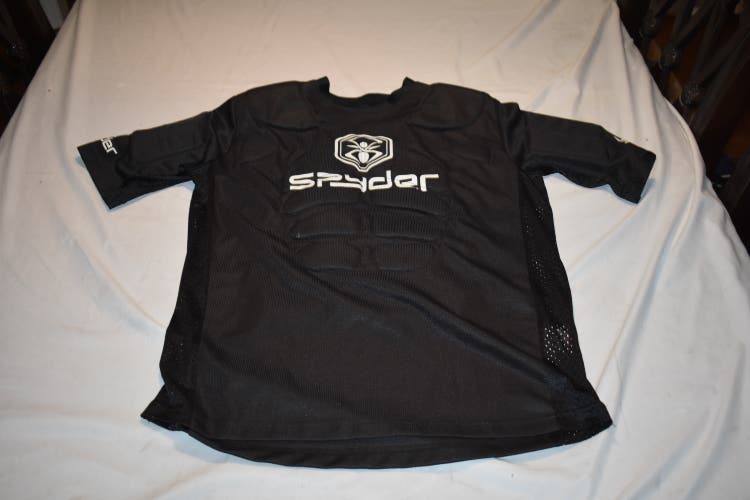 Spyder Padded Protective Shirt, Black, Medium/Large