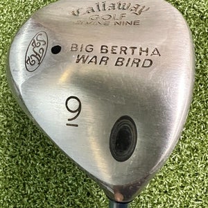 Callaway Big Bertha Warbird Divine 9 Nine /  Ladies Gems Graphite / sa6592