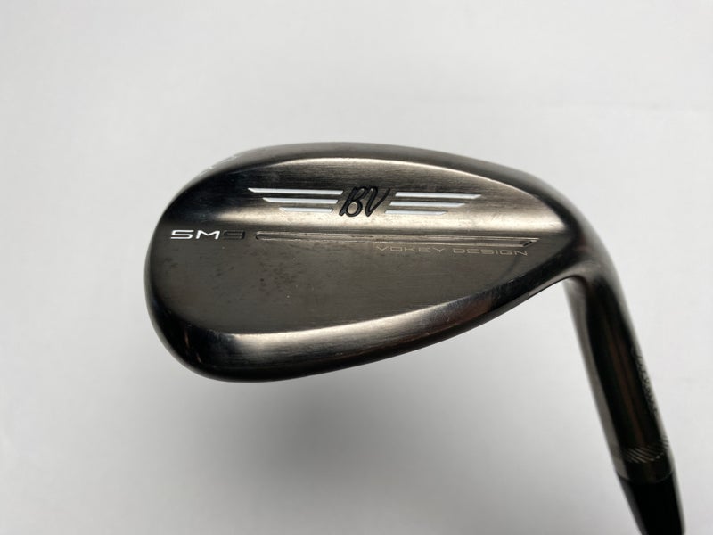 Titleist Vokey SM9 Brushed Steel 62* 8 Bounce M-Grind Wedge Steel Mens RH