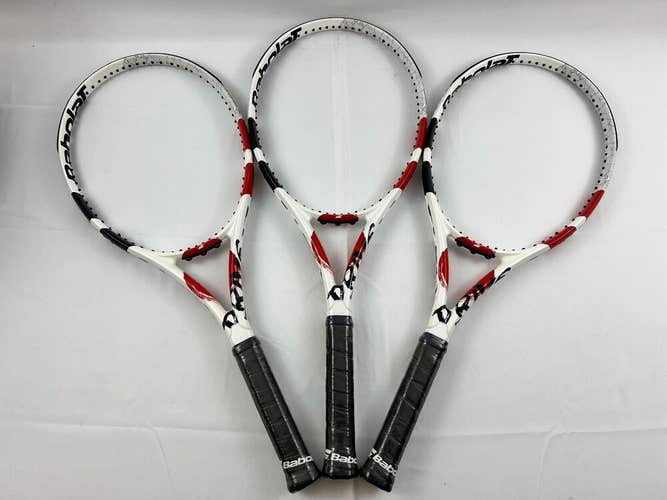 NEW Babolat Pro Stock Pure Drive 2012 Japan Gloss Paint Grip 4 3/8, 3 available