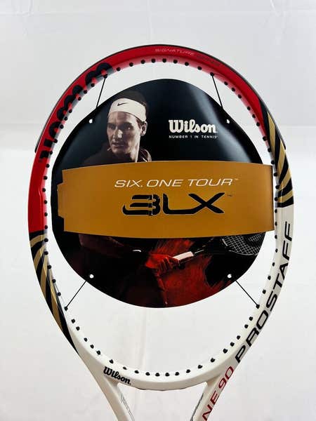 【kr】WILSONPROSTAFF SIXONETOUR 90 2012 Federer New Racket for 2012 - Wilson ProStaff SixOne 90 BLX