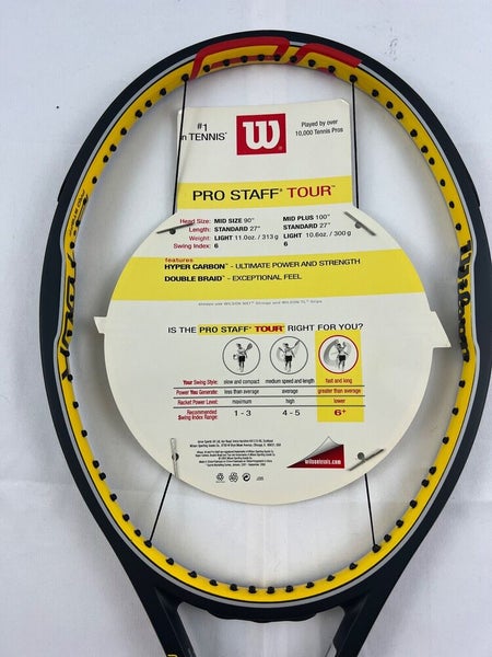 NEW Wilson Hyper Carbon Pro Staff Tour 90, 4 1/4 Asia Version