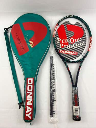 NEW Donnay Pro One International, 4 3/8 Case Signed by Nick Bollettieri