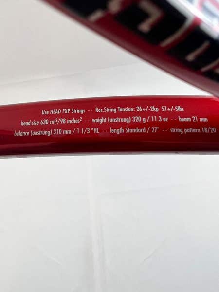Head Graphene 360 Prestige Tour (18x19) Tennis Racket (Grip Size 4 3/8