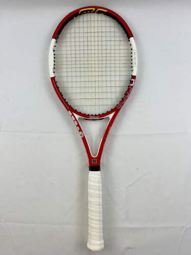 Wilson N Code Six One Tour 90 4 1/2, Very Good Condition Roger Federer