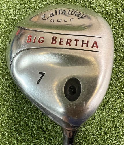 Callaway  Golf Big Bertha 7 Wood / Light RCH 75 Graphite  41.5" NEW GRIP /sa6595