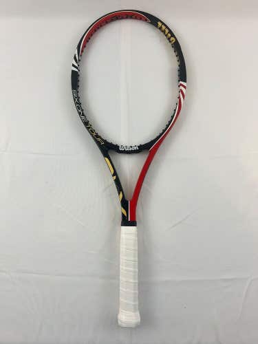 Wilson BLX Six One Tour 90, 4 3/8 Very Good Condition Roger Federer