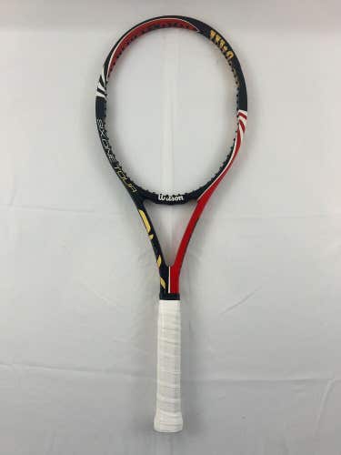 Wilson BLX Six One Tour 90, 4 3/8 Very Good Condition Roger Federer