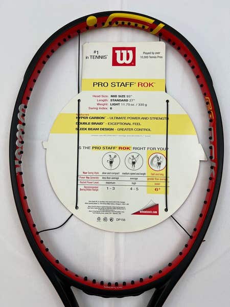 NEW Wilson Pro Staff ROK Midsize 93, 4 1/2 | SidelineSwap | Buy