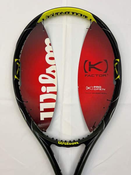 Tennis Racket Wilson K Pro Open 100 Some Grommet Cracks