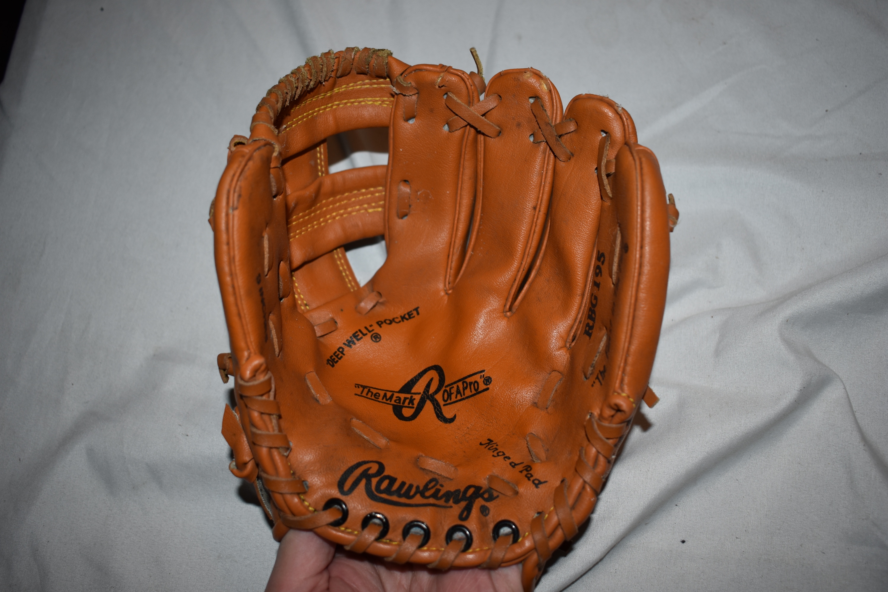 Rawlings RBG195 Baseball Glove, 9 Inches