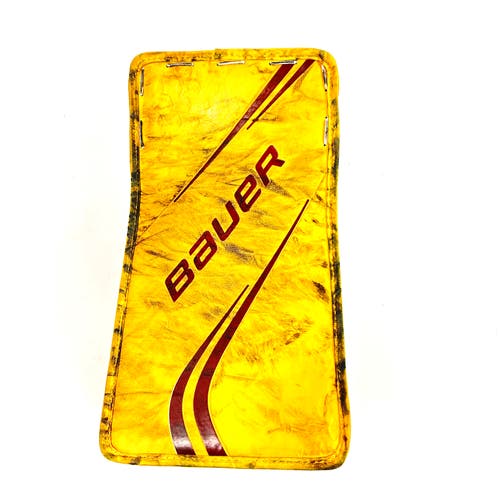 Used Regular Bauer 2X Pro Pro Stock Goalie Blocker