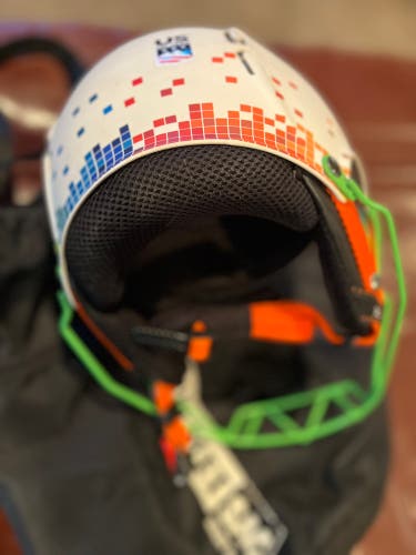 Bolle slalom helmet W/ Face guard