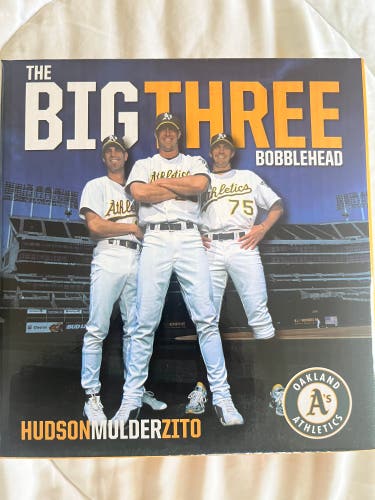 Oakland A’s “Big Three” bobbleheads