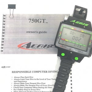 Aeris 750GT Wireless Hoseless Wrist Nitrox Scuba Dive Computer 750 GT Data Trans