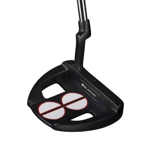 Orlimar Golf F-Series F75 Black Red 35" Right Handed 2-Ball Mallet Putter NEW