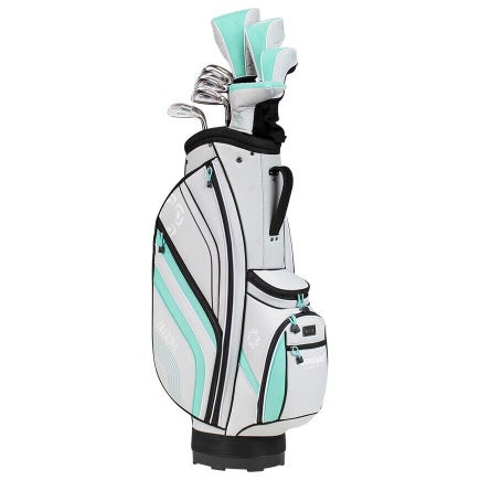 Cleveland Golf Bloom Ladies Complete Set - Gray / Blue - Ladies Right Hand