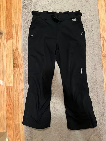 Black Girls Youth Used Size 12 Ski Pants