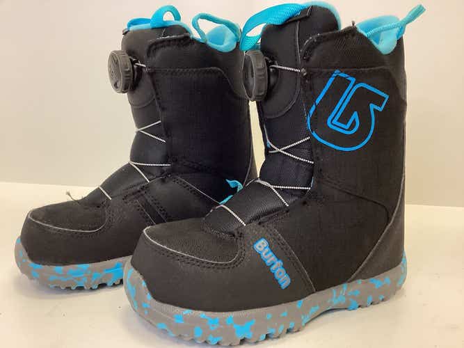 Used Burton Grom Boa Junior 01 Boys' Snowboard Boots