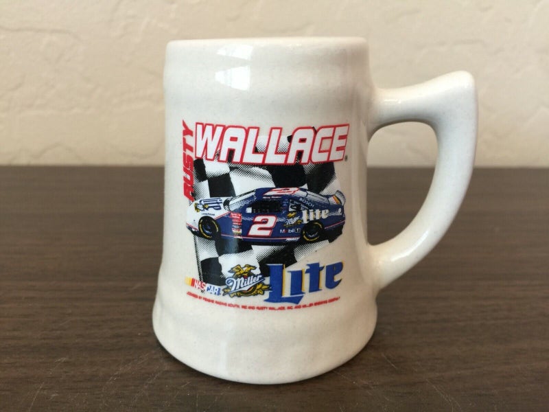 Rusty Wallace #2 NASCAR SUPER VINTAGE 1997 Collectible Racing MINI Stein Mug!