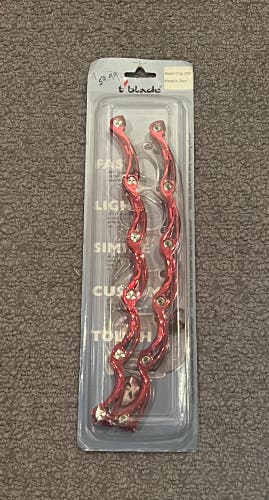 New T-Blade Metallic Red Stabilizer With Screws Size 280mm