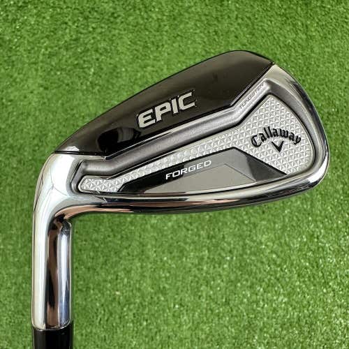 Callaway Epic Forged E19 8 Iron SteelFiber F3 Regular Flex Left Handed 37”