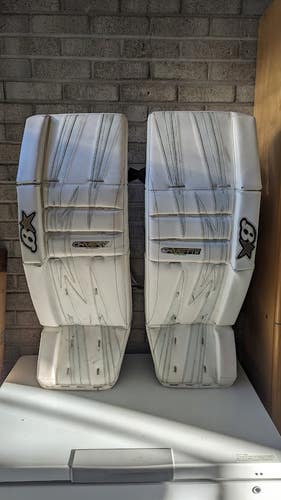 Used 36" Brian's GNETik 5.0 Goalie Leg Pads