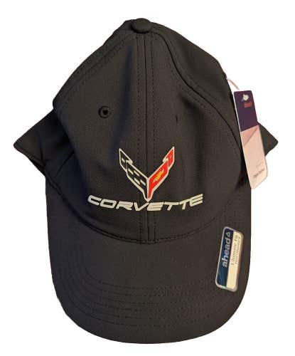 Chevrolet Corvette Ahead Performance Hat Ultimate Fit Adjustable Black Car 3D