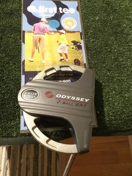 Odyssey White Steel 2-ball SRT Putter 34 Inches (RH) | SidelineSwap