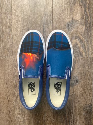 Blue Adult New Men's Size 7.0 (Women's 8.0) Vans Shoes