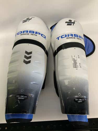 Used Torspo Surge Pro 15" Hockey Shin Guards