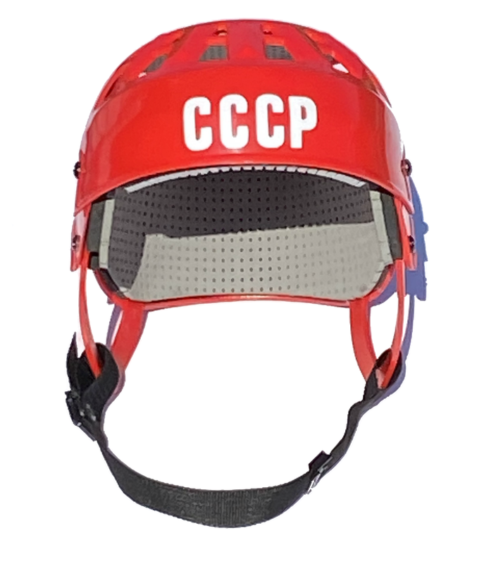 JOFA Style Replica Vintage Style Gretzky Hockey Helmet Hagan H1- Lg/XL Adjustable - CCCP