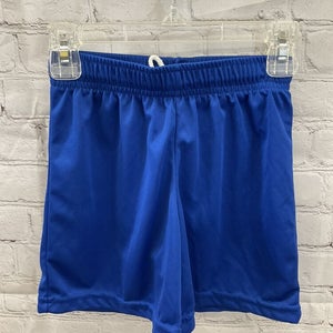 High 5 Youth Unisex Size Small Royal Blue Soccer Athletic Drawstring Shorts New