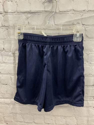High 5 Youth Unisex Size Small Navy Blue Soccer Athletic Drawstring Shorts New