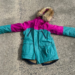 Used Girl’s 686 Snowboard Jacket, Youth Size 8