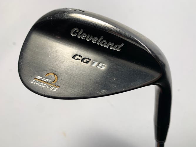 Cleveland CG15 Black Pearl 56* 16 Bounce Traction Wedge Steel Mens RH