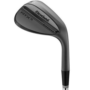 Cleveland RTX 6 ZipCore Black Satin Wedge - MID 10° Bounce - 48° Pitching Wedge