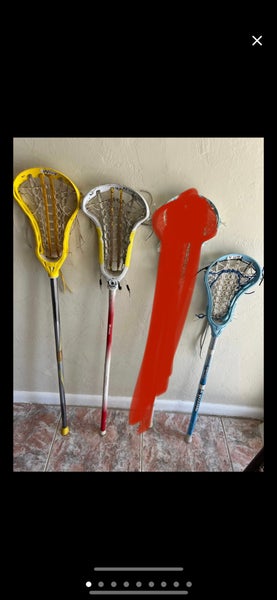 Lot of 3 women's lacrosse sticks